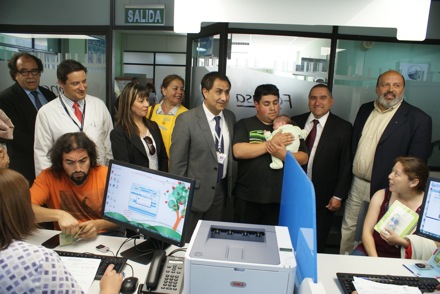 sucursal FONASA en Valdivia